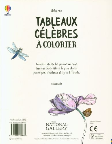Produktbild: Tableaux c&eacute;l&egrave;bres &agrave; colorier