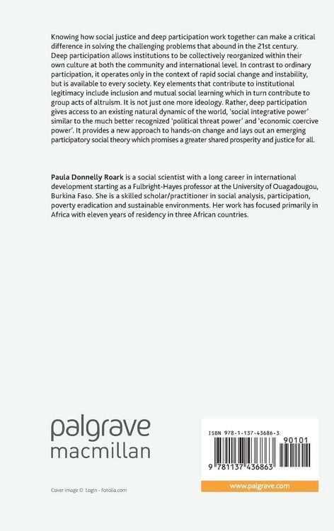 Produktbild: Social Justice and Deep Participation