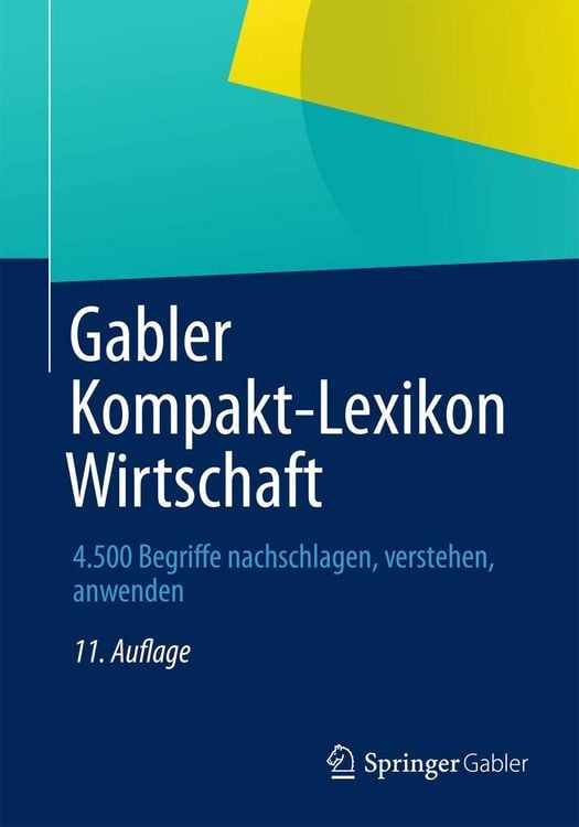 Produktbild: Gabler Kompakt-Lexikon Wirtschaft
