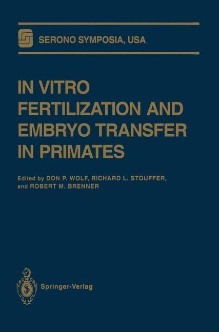 Produktbild: In Vitro Fertilization and Embryo Transfer in Primates