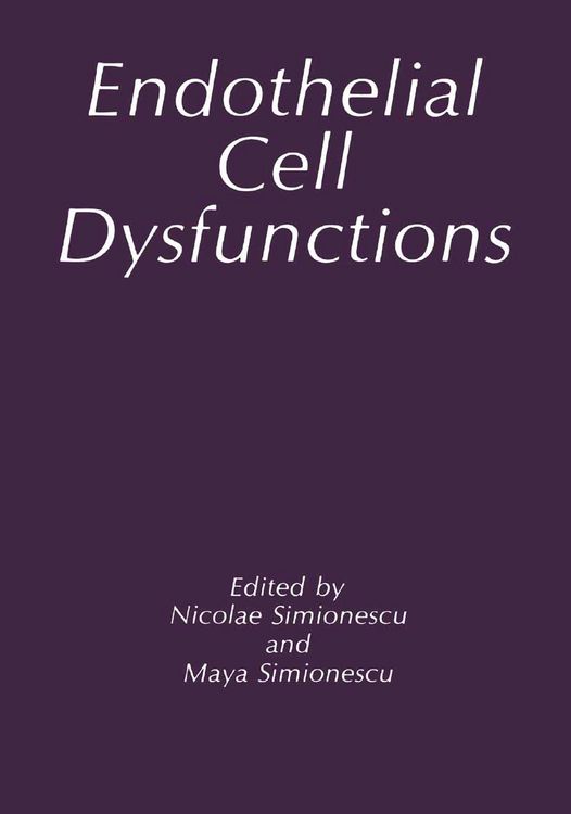 Produktbild: Endothelial Cell Dysfunctions