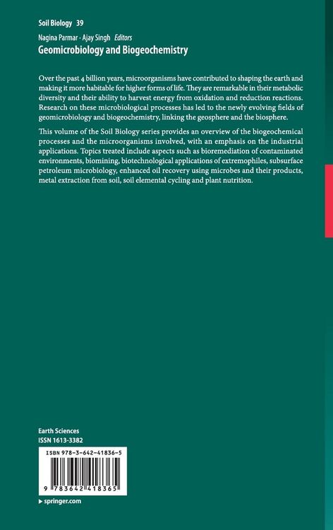 Produktbild: Geomicrobiology and Biogeochemistry