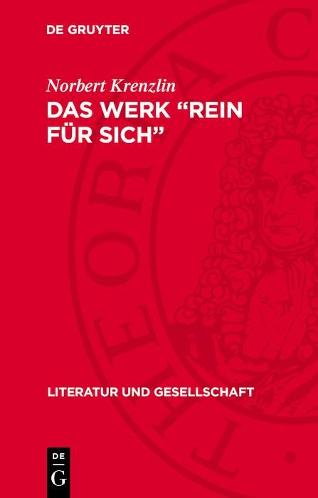Produktbild: Das Werk "rein f&uuml;r sich"