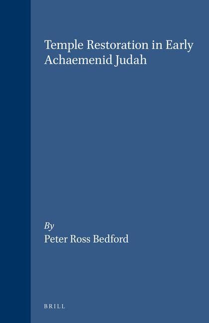 Produktbild: Temple Restoration in Early Achaemenid Judah