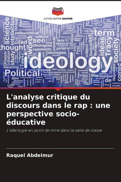 Produktbild: L'analyse critique du discours dans le rap : une perspective socio-&eacute;ducative