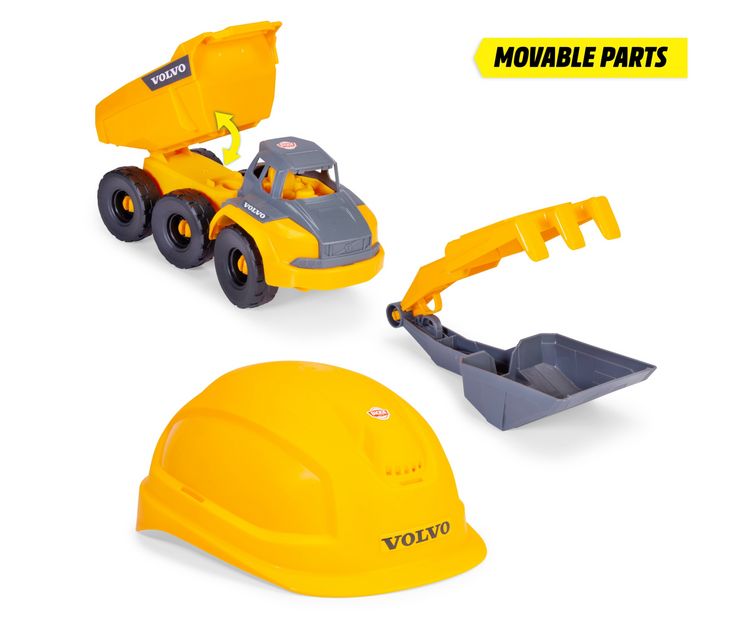 Produktbild: Dickie Toys Volvo Tough Hauler Playset Fertigmodell Baustellen-Set