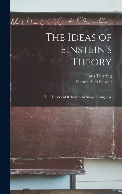 Produktbild: The Ideas of Einstein's Theory