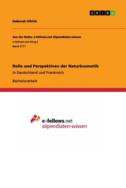 Produktbild: Rolle und Perspektiven der Naturkosmetik