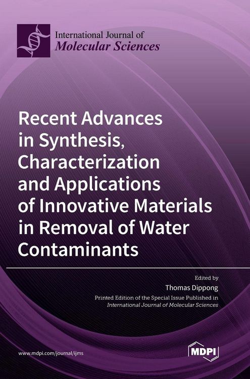 Produktbild: Recent Advances in Synthesis, Characterization and Applications of Innovative Materials in Removal of Water Contaminants