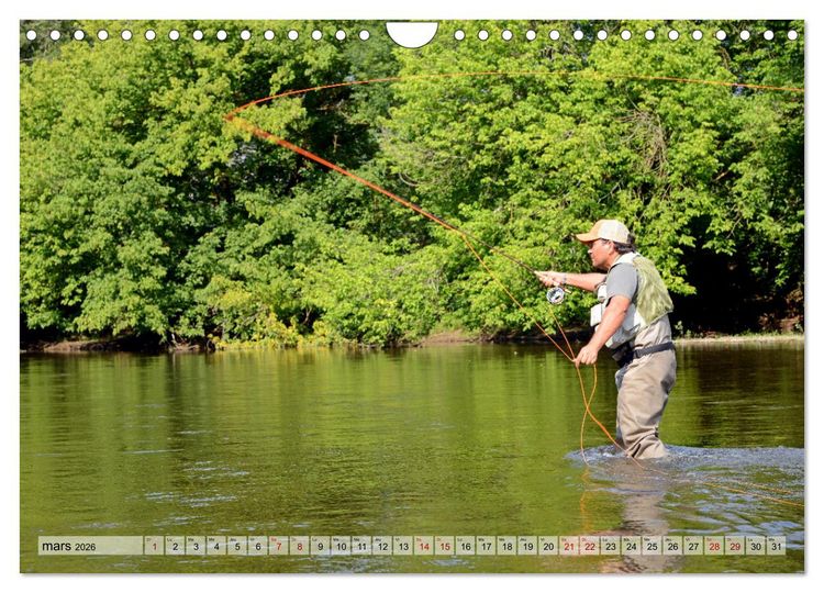 Produktbild: P&ecirc;cheurs (Calendrier mural 2026 DIN A4 vertical), CALVENDO calendrier mensuel