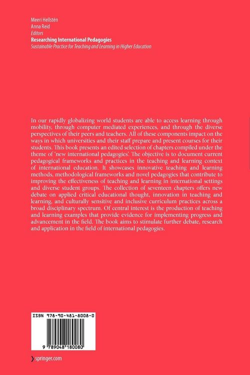Produktbild: Researching International Pedagogies