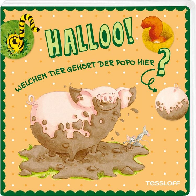 Produktbild: Halloo! Welchem Tier geh&ouml;rt der Popo hier?