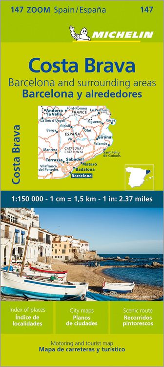Produktbild: Michelin Costa Brava, Barcelona und Umgebung