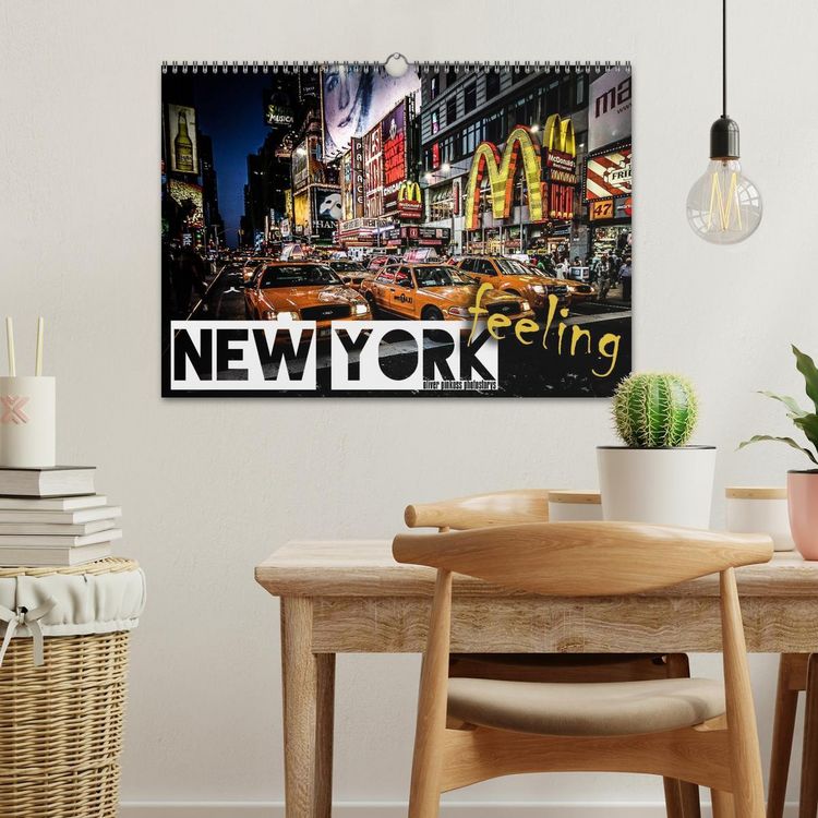Produktbild: New York feeling (Wandkalender 2026 DIN A3 quer), CALVENDO Monatskalender
