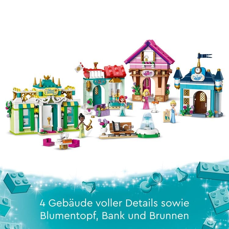 Produktbild: LEGO Disney Princess 43246 Disney Prinzessinnen Abenteuermarkt Spielzeug