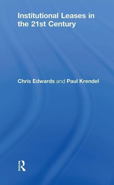 Produktbild: Edwards, C: Institutional Leases in the 21st Century