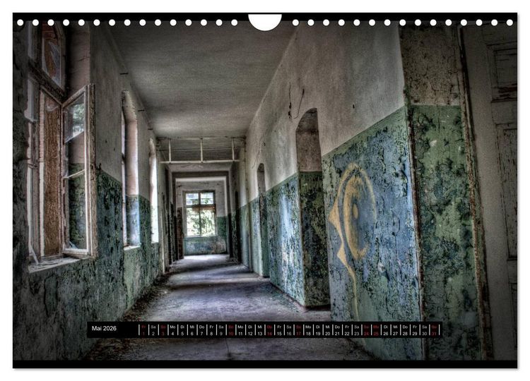 Produktbild: Lost Places, Vergessene Orte / AT-Version (Wandkalender 2026 DIN A4 quer), CALVENDO Monatskalender