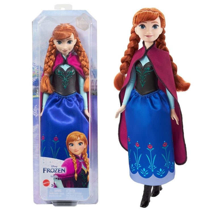 Produktbild: Disney Die Eiskönigin Spielzeug, Anna-Modepuppe mit Accessoires