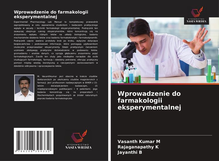 Produktbild: Wprowadzenie do farmakologii eksperymentalnej