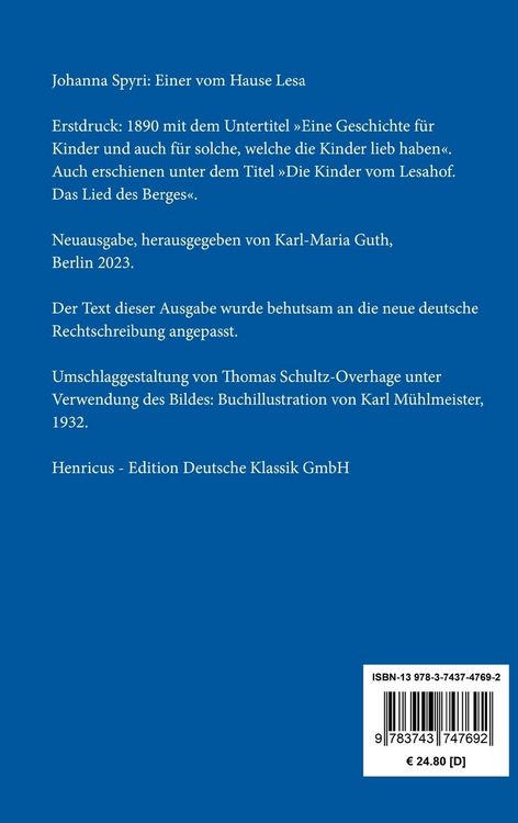 Produktbild: Einer vom Hause Lesa