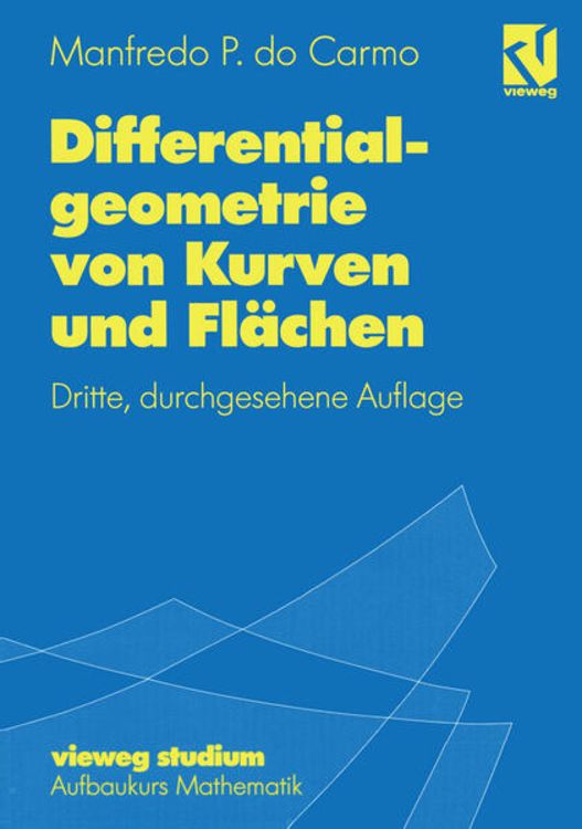 Produktbild: Differentialgeometrie von Kurven und Fl&auml;chen