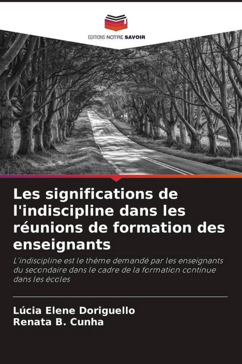 Produktbild: Les significations de l'indiscipline dans les r&eacute;unions de formation des enseignants
