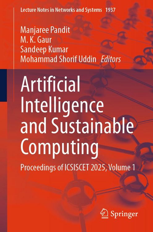Produktbild: Artificial Intelligence and Sustainable Computing