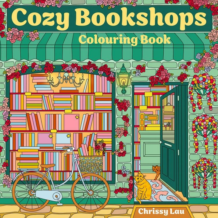 Produktbild: Cozy Bookshops Colouring Bk Pb
