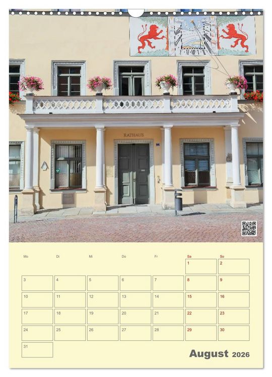Produktbild: T&uuml;ren und Portale in Pirna (Wandkalender 2026 DIN A3 hoch), CALVENDO Monatskalender
