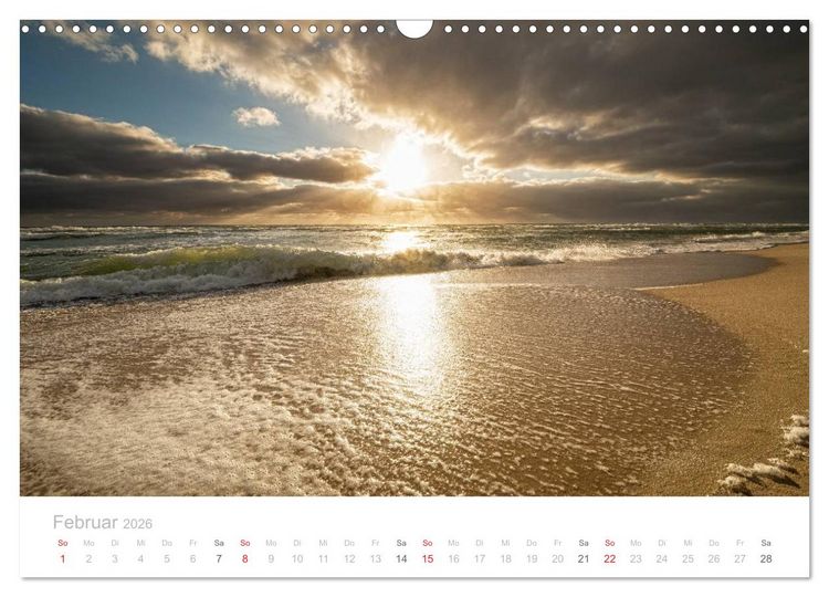 Produktbild: Sehnsucht Sylt (Wandkalender 2026 DIN A3 quer), CALVENDO Monatskalender
