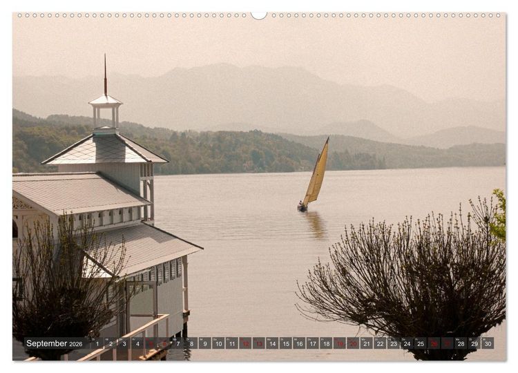 Produktbild: Der W&ouml;rthersee - &Ouml;sterreichs Riviera (hochwertiger Premium Wandkalender 2026 DIN A2 quer), Kunstdruck in Hochglanz
