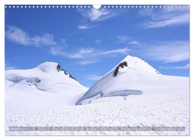 Produktbild: Monte Rosa (Wandkalender 2026 DIN A3 quer), CALVENDO Monatskalender