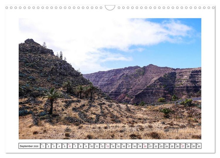 Produktbild: Insel der Sehnsucht - La Gomera (Wandkalender 2026 DIN A3 quer), CALVENDO Monatskalender