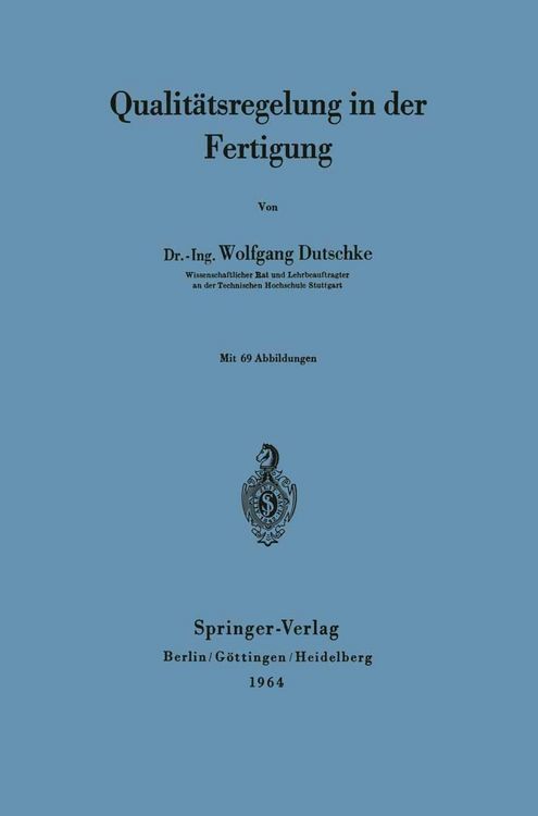 Produktbild: Qualit&auml;tsregelung in der Fertigung