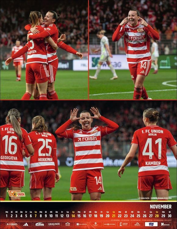 Produktbild: 1. FC Union Berlin Posterkalender 2027
