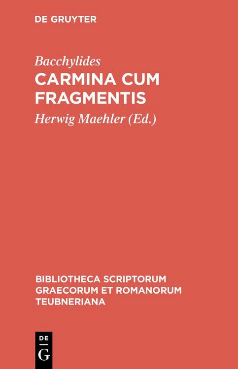 Produktbild: Carmina cum fragmentis