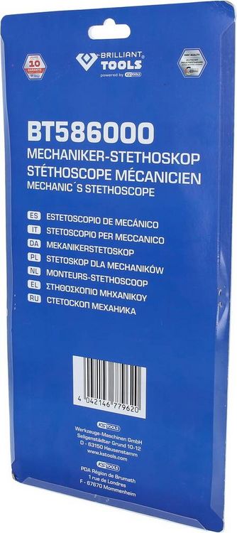 Produktbild: Brilliant Tools BT586000 Mechaniker-Stethoskop