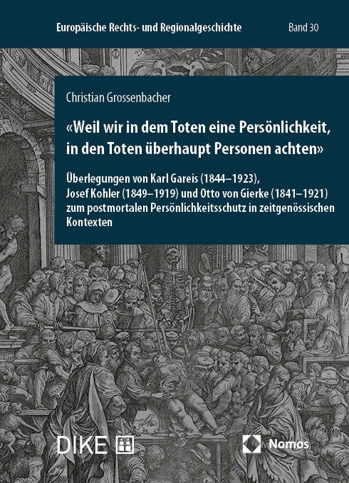 Produktbild: &laquo;Weil wir in dem Toten eine Pers&ouml;nlichkeit, in den Toten &uuml;berhaupt Personen achten&raquo;