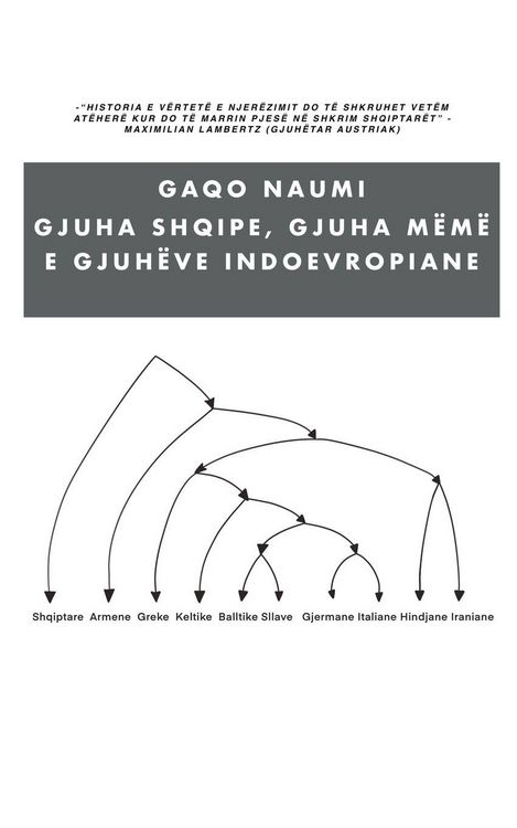 Produktbild: Gjuha Shqipe, Gjuha M&euml;m&euml; e Gjuh&euml;ve Indoevropiane