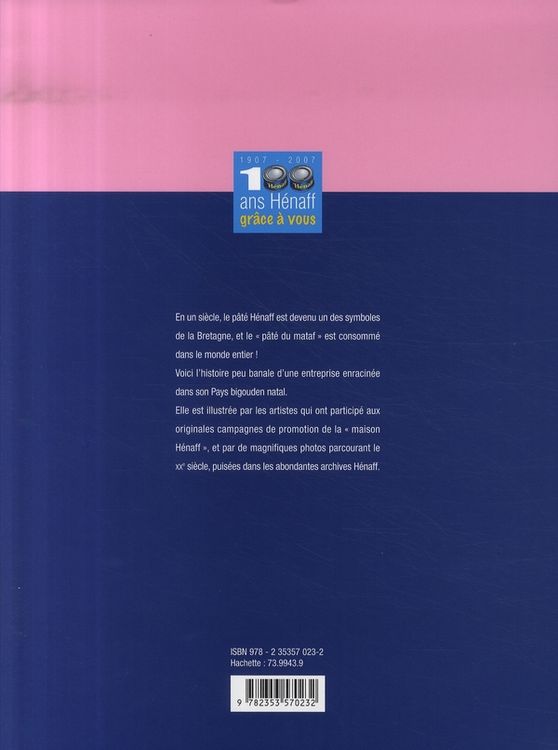 Produktbild: H&eacute;naff, 100 ans d'histoire