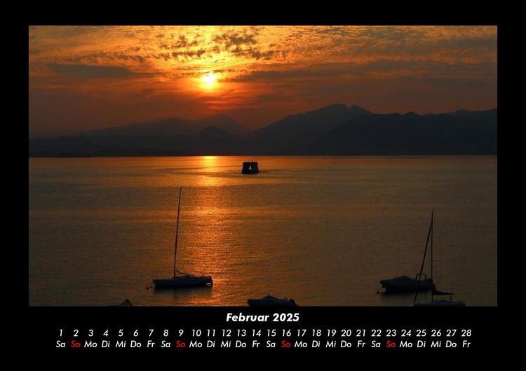 Produktbild: Boote 2025 Fotokalender DIN A3