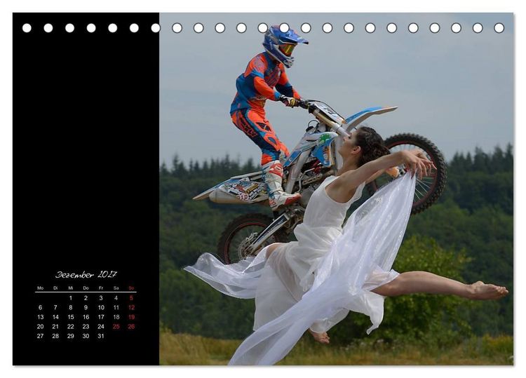 Produktbild: Motocross (Tischkalender 2027 DIN A5 quer), CALVENDO Monatskalender