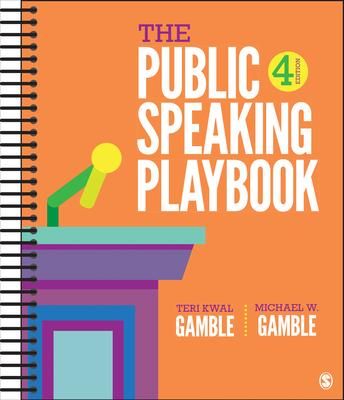 Produktbild: Gamble, T: Public Speaking Playbook