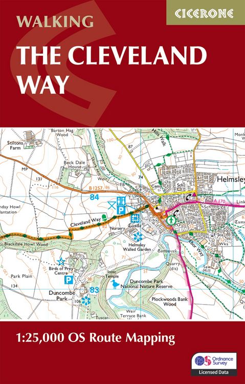 Produktbild: The Cleveland Way Map Booklet
