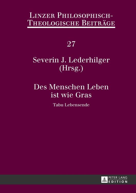 Produktbild: Des Menschen Leben ist wie Gras