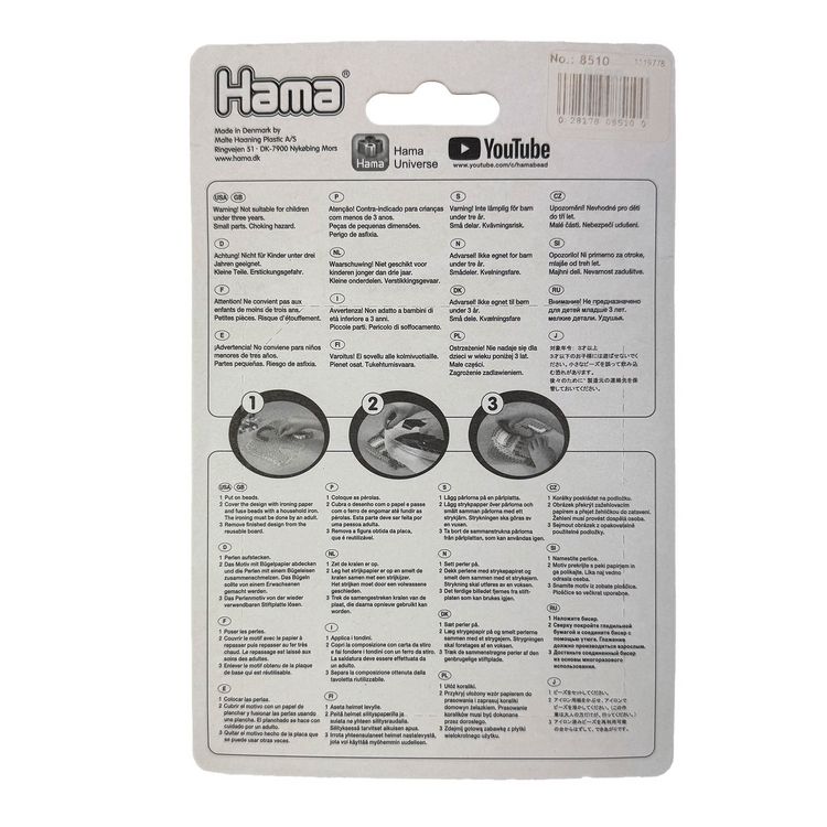 Produktbild: HAMA Maxi Blister-Packung mit 250 Perlen Gr&uuml;n