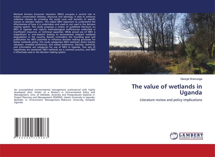 Produktbild: The value of wetlands in Uganda