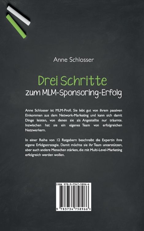 Produktbild: Drei Schritte zum MLM-Sponsoring-Erfolg