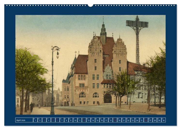 Produktbild: Historisches Bremen an der Weser von 1888 bis 1918 (hochwertiger Premium Wandkalender 2026 DIN A2 quer), Kunstdruck in Hochglanz