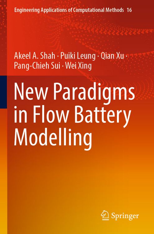 Produktbild: New Paradigms in Flow Battery Modelling